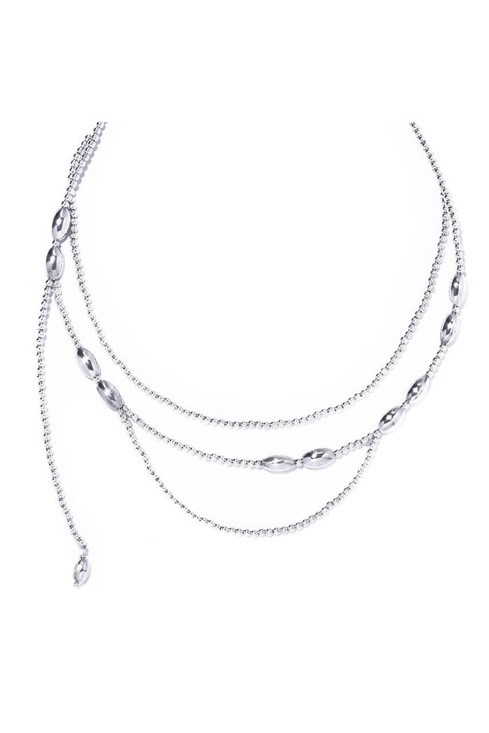 【クイップ クエイント/quip queint】のgerme layer ネックレス インテリア・キッズ・メンズ・レディースファッション・服の通販 founy(ファニー) https://founy.com/ ファッション Fashion レディースファッション Fashion for Women ジュエリー Jewelry ネックレス Necklaces & Pendants 2026年 2026 カットソー Cut and Sewn Top シルバー Silver, Metallic Silver ジャケット Jacket, Outerwear ネックレス Necklace, Pendant Necklace モダン Modern, Contemporary モチーフ Motif, Design Theme 夏 Summer 春 Spring S/S・春夏 SS, Spring/Summer, Warm Season |ID: prp329100004864966 ipo3291000000036210573