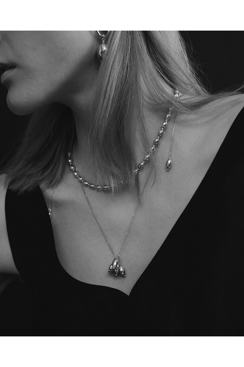 【クイップ クエイント/quip queint】のgerme hang ネックレス 人気、トレンドファッション・服の通販 founy(ファニー) 　ファッション　Fashion　レディースファッション　Fashion for Women　ジュエリー　Jewelry　ネックレス　Necklaces & Pendants　2026年　2026　おすすめ　Recommended / Our Picks　シルバー　Silver, Metallic Silver　チェーン　Chain, Chain Strap　デコルテ　Décolleté, Neckline　ネックレス　Necklace, Pendant Necklace　フォルム　Silhouette, Form　フロント　Front, Front Design　モダン　Modern, Contemporary　モチーフ　Motif, Design Theme　夏　Summer　春　Spring　S/S・春夏　SS, Spring/Summer, Warm Season　other-2|ID: prp329100004864969 ipo3291000000036210589