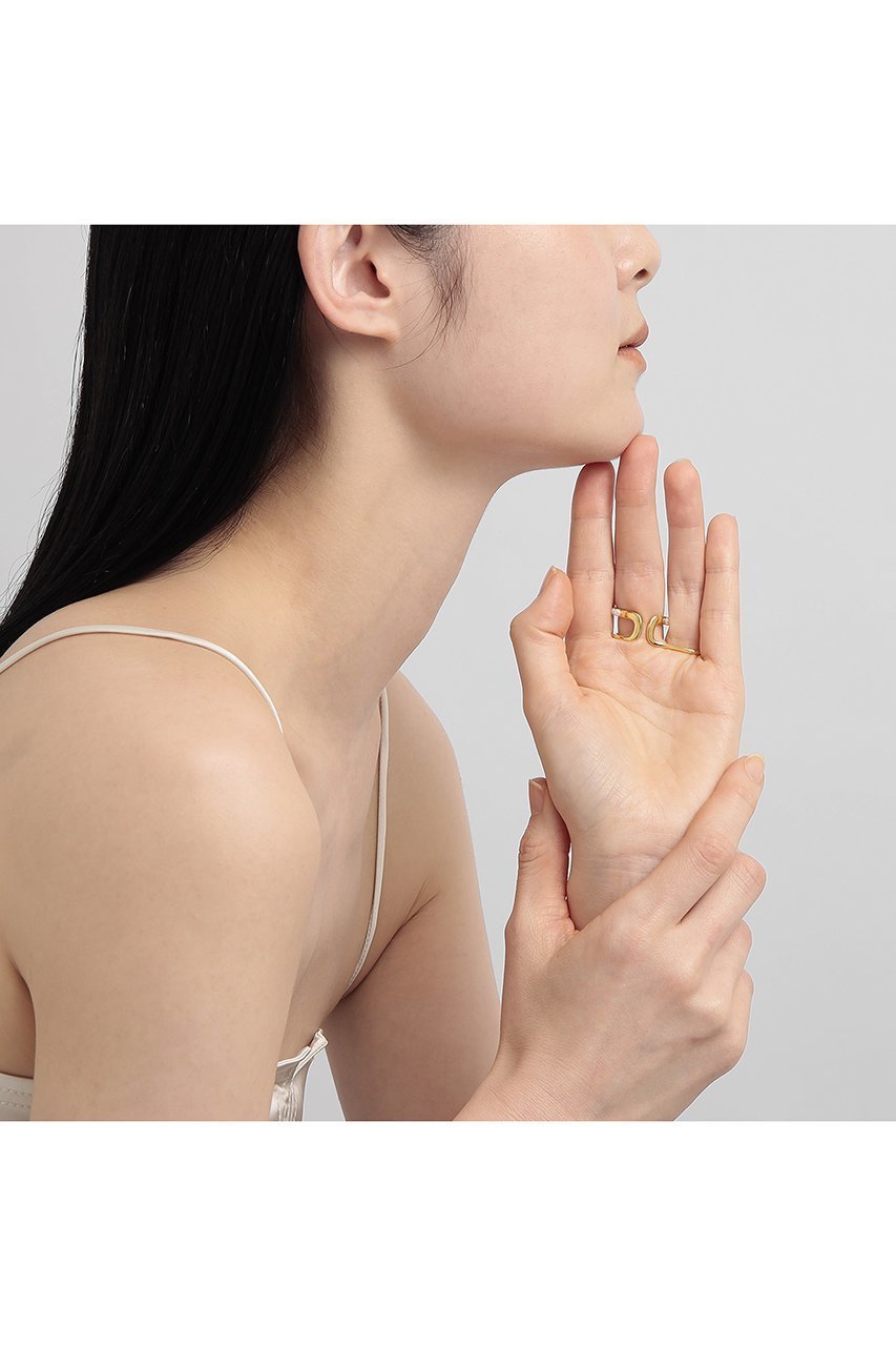 【プラス ヴァンドーム/Plus Vendome】の【ELLE SHOP限定】パール ダブルフィンガーリング 人気、トレンドファッション・服の通販 founy(ファニー) 　ファッション　Fashion　レディースファッション　Fashion for Women　2026年　2026　ダブル　Double, Double-Breasted　バランス　Balance, Style Balance　パール　Pearl, Pearl Accent　メタル　Metal, Metal Parts　夏　Summer　春　Spring　S/S・春夏　SS, Spring/Summer, Warm Season　other-6|ID: prp329100004864979 ipo3291000000036210654