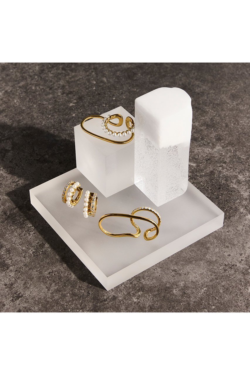 【プラス ヴァンドーム/Plus Vendome】の【ELLE SHOP限定】パール ダブルフィンガーリング 人気、トレンドファッション・服の通販 founy(ファニー) 　ファッション　Fashion　レディースファッション　Fashion for Women　2026年　2026　ダブル　Double, Double-Breasted　バランス　Balance, Style Balance　パール　Pearl, Pearl Accent　メタル　Metal, Metal Parts　夏　Summer　春　Spring　S/S・春夏　SS, Spring/Summer, Warm Season　other-7|ID: prp329100004864979 ipo3291000000036210656