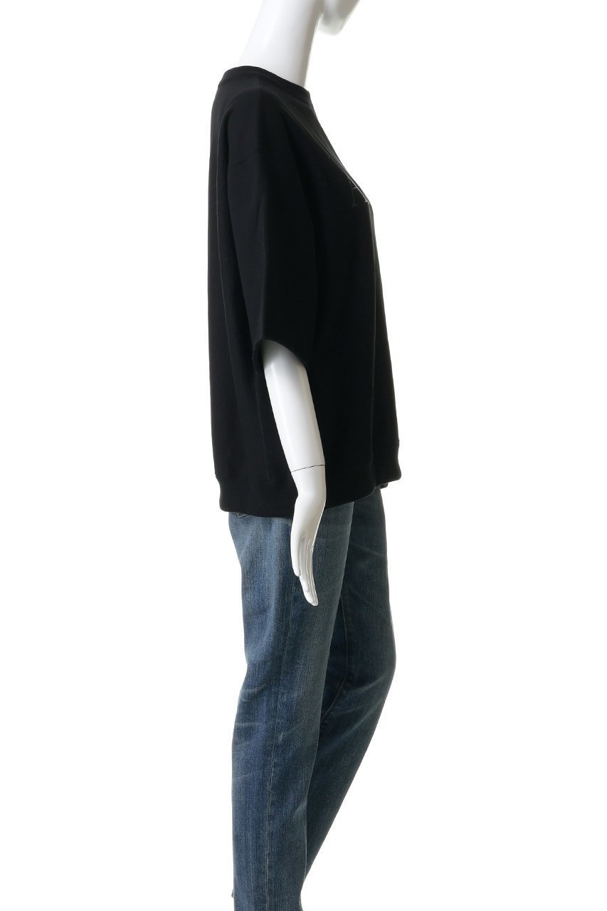 【アメリカーナ/Americana】の【ELLE SHOP限定】ハーフスリーブスウェット 人気、トレンドファッション・服の通販 founy(ファニー) ファッション Fashion レディースファッション Fashion for Women トップス・カットソー Cut & Sew Tops シャツ・ブラウス・オフィスカジュアル Elegant Blouses & Button-Ups レディースパーカー・カジュアルフーディー Casual Hoodies & Sweatshirts ロングTシャツ・Tシャツ Longline T-Shirts & Tees スウェット・クルーネックトップス Sweatshirts & Crewnecks / Relaxed Fit Sweat Tops カットソー・ベーシックTシャツ Cut-and-Sewn Tops / Stretch Tees & Basics 2026年 2026 おすすめ Recommended / Our Picks ショート Short, Short Length スリーブ Sleeve, Long Sleeve / Short Sleeve デニム Denim, Jeans Material バランス Balance, Style Balance フォルム Silhouette, Form フレア Flare, Flared プリーツ Pleats, Pleated ワイド Wide, Wide Fit 夏 Summer 春 Spring S/S・春夏 SS, Spring/Summer, Warm Season other-3|ID: prp329100004865005 ipo3291000000036210794