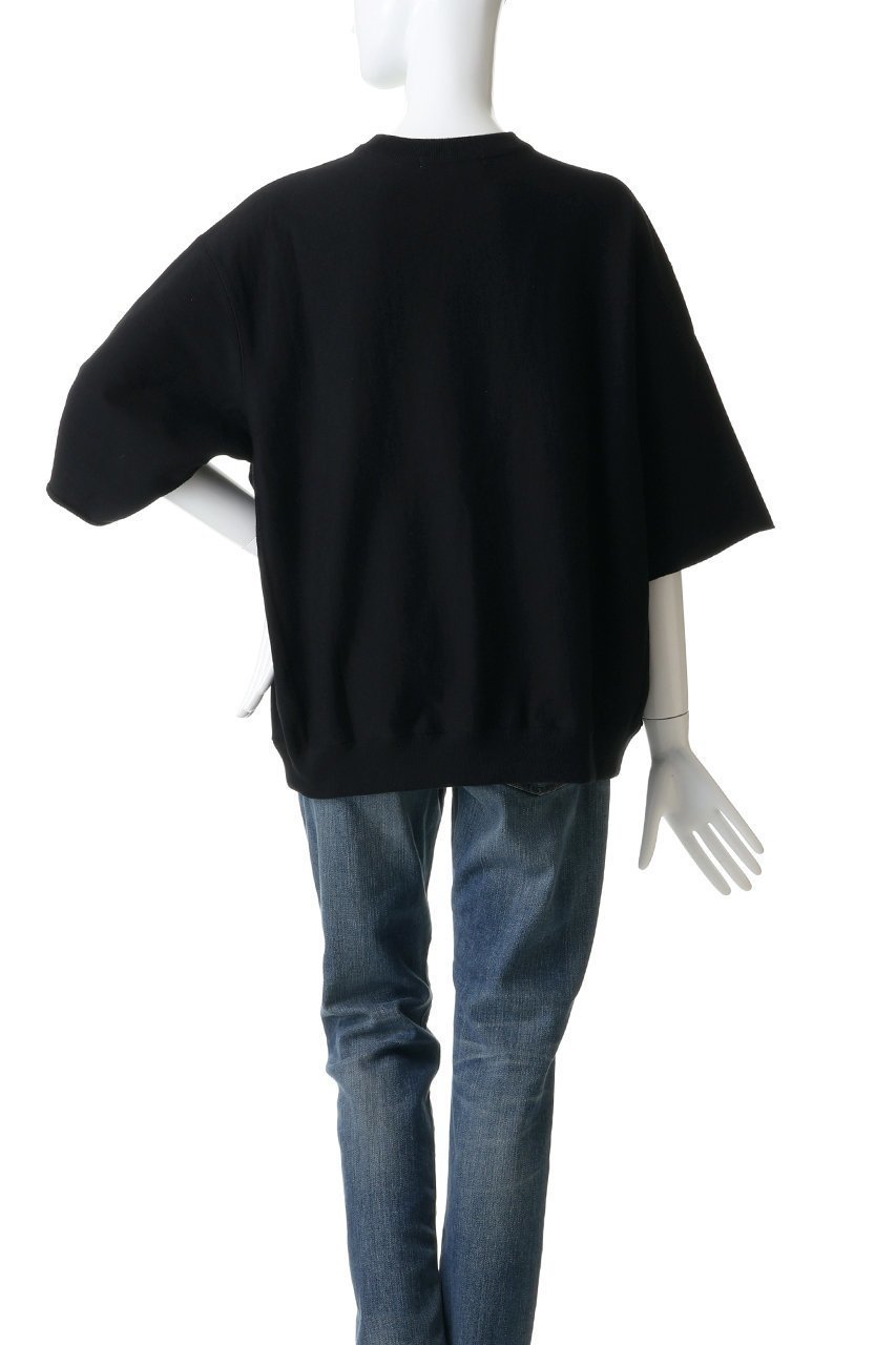 【アメリカーナ/Americana】の【ELLE SHOP限定】ハーフスリーブスウェット 人気、トレンドファッション・服の通販 founy(ファニー) ファッション Fashion レディースファッション Fashion for Women トップス・カットソー Cut & Sew Tops シャツ・ブラウス・オフィスカジュアル Elegant Blouses & Button-Ups レディースパーカー・カジュアルフーディー Casual Hoodies & Sweatshirts ロングTシャツ・Tシャツ Longline T-Shirts & Tees スウェット・クルーネックトップス Sweatshirts & Crewnecks / Relaxed Fit Sweat Tops カットソー・ベーシックTシャツ Cut-and-Sewn Tops / Stretch Tees & Basics 2026年 2026 おすすめ Recommended / Our Picks ショート Short, Short Length スリーブ Sleeve, Long Sleeve / Short Sleeve デニム Denim, Jeans Material バランス Balance, Style Balance フォルム Silhouette, Form フレア Flare, Flared プリーツ Pleats, Pleated ワイド Wide, Wide Fit 夏 Summer 春 Spring S/S・春夏 SS, Spring/Summer, Warm Season other-4|ID: prp329100004865005 ipo3291000000036210795