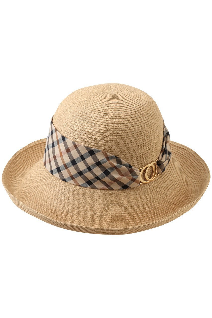 【アシーナ ニューヨーク/Athena New York】の【Athena New York×DAKS】ブレードキャペリン インテリア・キッズ・メンズ・レディースファッション・服の通販 founy(ファニー) 　ファッション　Fashion　レディースファッション　Fashion for Women　キャップ&ハット　Hats & Caps　チェック　Check, Plaid, Tartan　ブレード　Braid, Decorative Trim　リゾート　Resort, Vacation Style　リボン　Ribbon, Bow　帽子　Hat, Headwear　新作・新入荷　New Arrivals / New In　ナチュラル|ID: prp329100004865007 ipo3291000000036210818