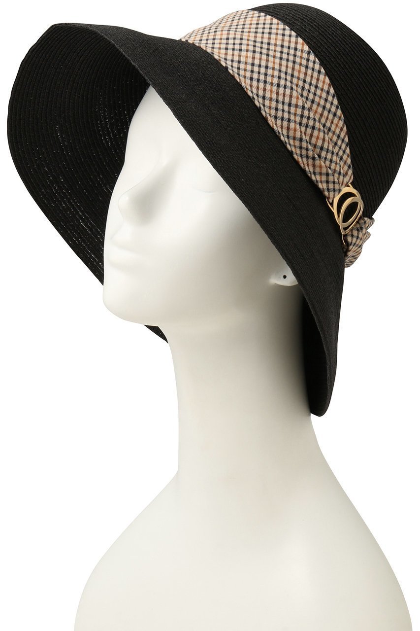 【アシーナ ニューヨーク/Athena New York】の【Athena New York×DAKS】ブレードキャペリン 人気、トレンドファッション・服の通販 founy(ファニー) 　ファッション　Fashion　レディースファッション　Fashion for Women　キャップ&ハット　Hats & Caps　チェック　Check, Plaid, Tartan　ブレード　Braid, Decorative Trim　リゾート　Resort, Vacation Style　リボン　Ribbon, Bow　帽子　Hat, Headwear　新作・新入荷　New Arrivals / New In　other-3|ID: prp329100004865007 ipo3291000000036210822