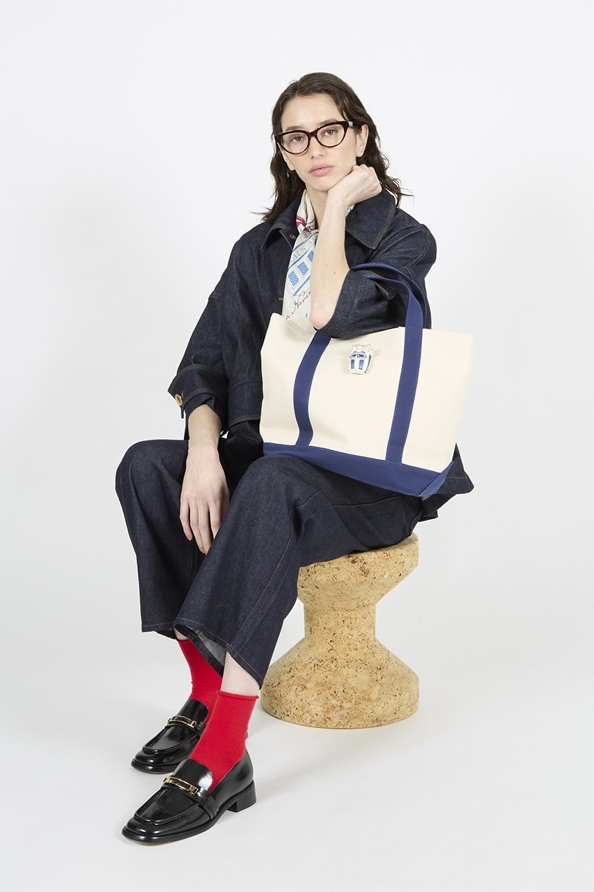 【ラドロー/LUDLOW】の【ELLE SHOP限定】Canvas tote(Popcorn) 人気、トレンドファッション・服の通販 founy(ファニー) 　ファッション　Fashion　レディースファッション　Fashion for Women　バッグ　Bags　2025年　2025　2025春夏・S/S　Spring/Summer 2025 SS25　キャンバス　Canvas, Canvas Fabric　バランス　Balance, Style Balance　パール　Pearl, Pearl Accent　モチーフ　Motif, Design Theme　ワンポイント　One Point, Statement Accent　人気　Popular, Best Seller　新作・新入荷　New Arrivals / New In　旅行　Travel　other-2|ID: prp329100004865012 ipo3291000000036210840