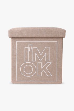 【ロンハーマン/Ron Herman / GOODS】の【I M OK】スツールボックス 人気、トレンドファッション・服の通販 founy(ファニー) 2026年 2026 おすすめ Recommended / Our Picks クッション Cushion, Throw Pillow コンパクト Compact, Small Size ボックス Boxy, Box Shape 夏 Summer 春 Spring S/S・春夏 SS, Spring/Summer, Warm Season |ID:prp329100004865017