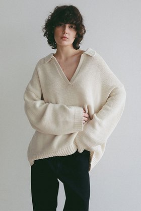 【エトレトウキョウ/ETRE TOKYO】 オーバーサイズスキッパーニットプルオーバー人気、トレンドファッション・服の通販 founy(ファニー) ファッション Fashion レディースファッション Fashion for Women トップス・カットソー Cut & Sew Tops ニット Knit Tops & Sweaters カジュアルプルオーバー・ニットトップス Pullovers & Knit Tops / Casual Pullovers おすすめ Recommended / Our Picks アクリル Acrylic Material シンプル Simple, Minimal タートルネック Turtleneck, High Neck バランス Balance, Style Balance フォルム Silhouette, Form リラックス Relax, Relaxed Fit ロング Long, Long-Length 新作・新入荷 New Arrivals / New In |ID:prp329100004865048