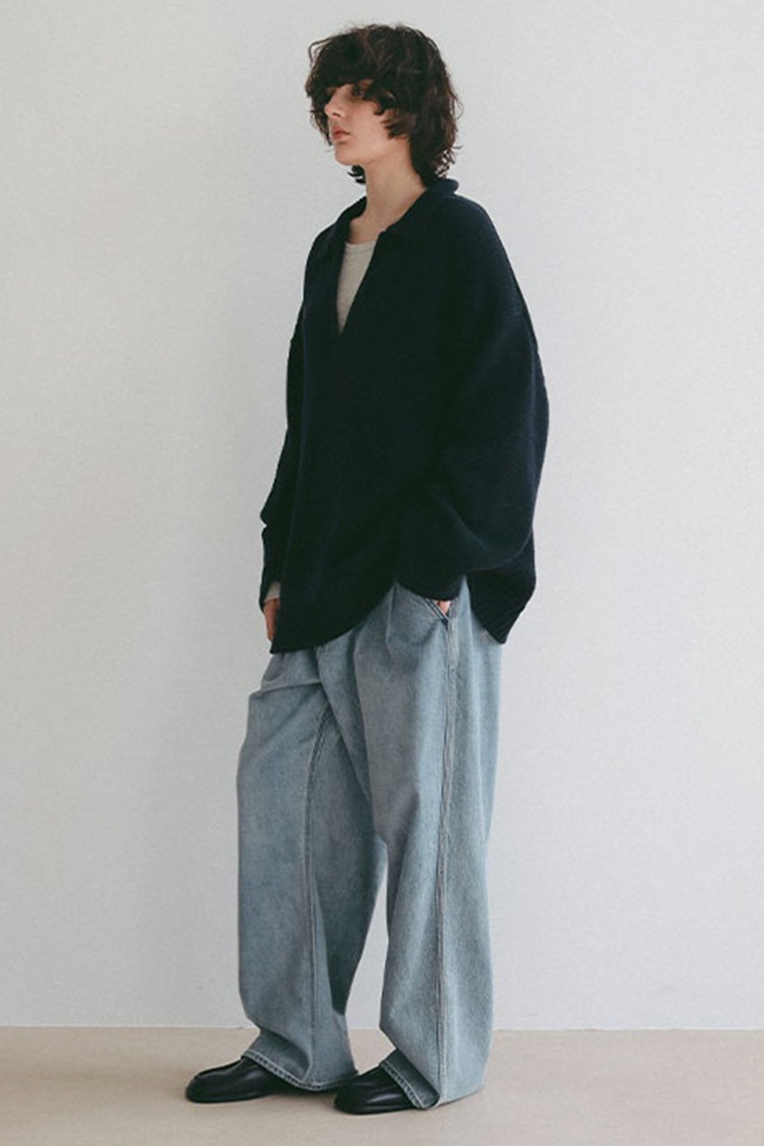 【エトレトウキョウ/ETRE TOKYO】のオーバーサイズスキッパーニットプルオーバー 人気、トレンドファッション・服の通販 founy(ファニー) 　ファッション　Fashion　レディースファッション　Fashion for Women　トップス・カットソー　Cut & Sew Tops　ニット　Knit Tops & Sweaters　カジュアルプルオーバー・ニットトップス　Pullovers & Knit Tops / Casual Pullovers　おすすめ　Recommended / Our Picks　アクリル　Acrylic Material　シンプル　Simple, Minimal　タートルネック　Turtleneck, High Neck　バランス　Balance, Style Balance　フォルム　Silhouette, Form　リラックス　Relax, Relaxed Fit　ロング　Long, Long-Length　新作・新入荷　New Arrivals / New In　other-6|ID: prp329100004865048 ipo3291000000036211089