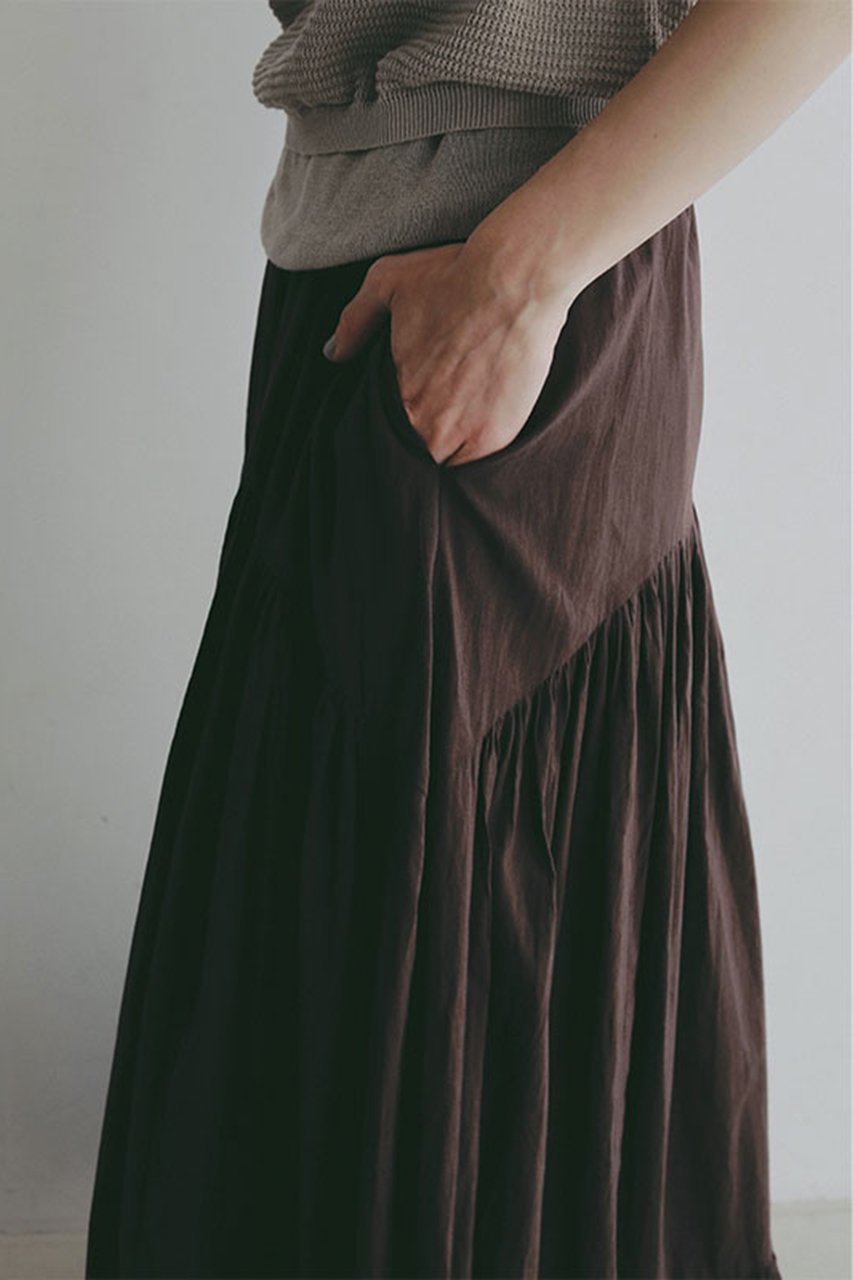 【エトレトウキョウ/ETRE TOKYO】のエアリーコットンガーメントダイボリュームスカート 人気、トレンドファッション・服の通販 founy(ファニー) ファッション Fashion レディースファッション Fashion for Women スカート Skirts ロングスカート Long Skirts / Maxi & Midi Skirts エアリー Airy Texture コンパクト Compact, Small Size タンク Tank Top, Sleeveless Top ノースリーブ Sleeveless, No-Sleeve バランス Balance, Style Balance ロング Long, Long-Length 夏 Summer 新作・新入荷 New Arrivals / New In other-3|ID: prp329100004865054 ipo3291000000036211142