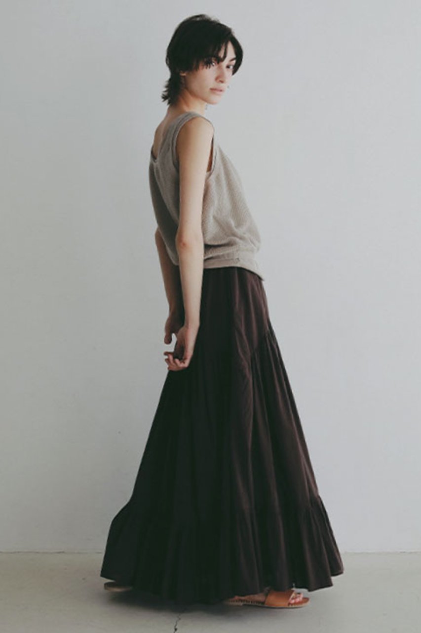 【エトレトウキョウ/ETRE TOKYO】のエアリーコットンガーメントダイボリュームスカート 人気、トレンドファッション・服の通販 founy(ファニー) ファッション Fashion レディースファッション Fashion for Women スカート Skirts ロングスカート Long Skirts / Maxi & Midi Skirts エアリー Airy Texture コンパクト Compact, Small Size タンク Tank Top, Sleeveless Top ノースリーブ Sleeveless, No-Sleeve バランス Balance, Style Balance ロング Long, Long-Length 夏 Summer 新作・新入荷 New Arrivals / New In other-6|ID: prp329100004865054 ipo3291000000036211145