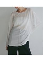 【エトレトウキョウ/ETRE TOKYO】のセンターピンタックシアーロンTee ホワイト|ID: prp329100004865055 ipo3291000000036211149