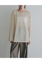 【エトレトウキョウ/ETRE TOKYO】のセンターピンタックシアーロンTee アイボリー|ID: prp329100004865055 ipo3291000000036211150