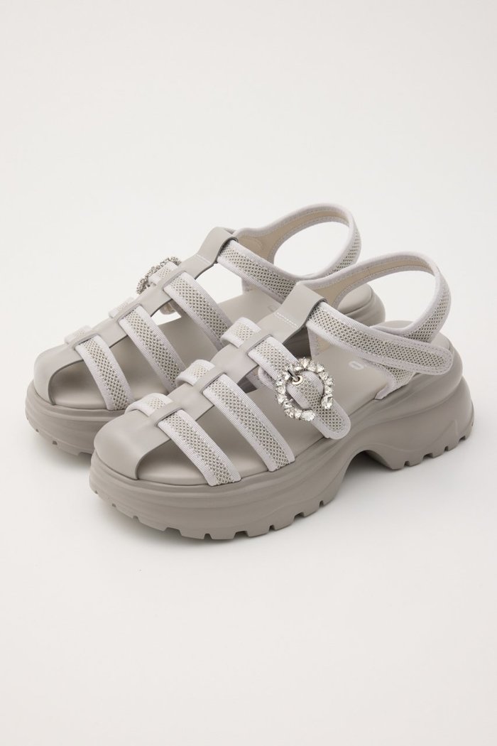 【スタッカート/STACCATO】のムーングルカライトサンダル インテリア・キッズ・メンズ・レディースファッション・服の通販 founy(ファニー) https://founy.com/ ファッション Fashion レディースファッション Fashion for Women サンダル Sandals, Summer Shoes ストーン Stone, Gem-Like スニーカー Sneakers, Trainers ソックス Socks, Hosiery バランス Balance, Style Balance エレガント 上品 Elegant 厚底 Platform Shoes 新作・新入荷 New Arrivals / New In 軽量 Lightweight, Ultra Light |ID: prp329100004865066 ipo3291000000036211223