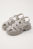 【スタッカート/STACCATO】のムーングルカライトサンダル グレー|ID: prp329100004865066 ipo3291000000036211224