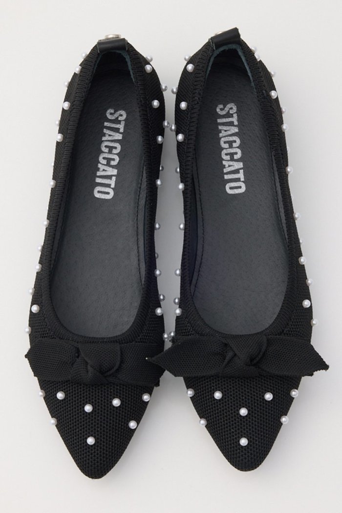 【スタッカート/STACCATO】のマーリーライトバレエシューズ インテリア・キッズ・メンズ・レディースファッション・服の通販 founy(ファニー) https://founy.com/ ファッション Fashion レディースファッション Fashion for Women クッション Cushion, Throw Pillow シューズ Shoes, Footwear バレエ Ballet, Ballet Style パール Pearl, Pearl Accent フィット Fit, Slim Fit フラット Flat, Flat Shoes リボン Ribbon, Bow 新作・新入荷 New Arrivals / New In 軽量 Lightweight, Ultra Light |ID: prp329100004865074 ipo3291000000036211279