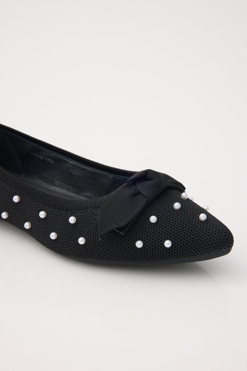 【スタッカート/STACCATO】のマーリーライトバレエシューズ 人気、トレンドファッション・服の通販 founy(ファニー) 　ファッション　Fashion　レディースファッション　Fashion for Women　クッション　Cushion, Throw Pillow　シューズ　Shoes, Footwear　バレエ　Ballet, Ballet Style　パール　Pearl, Pearl Accent　フィット　Fit, Slim Fit　フラット　Flat, Flat Shoes　リボン　Ribbon, Bow　新作・新入荷　New Arrivals / New In　軽量　Lightweight, Ultra Light　other-6|ID: prp329100004865074 ipo3291000000036211295