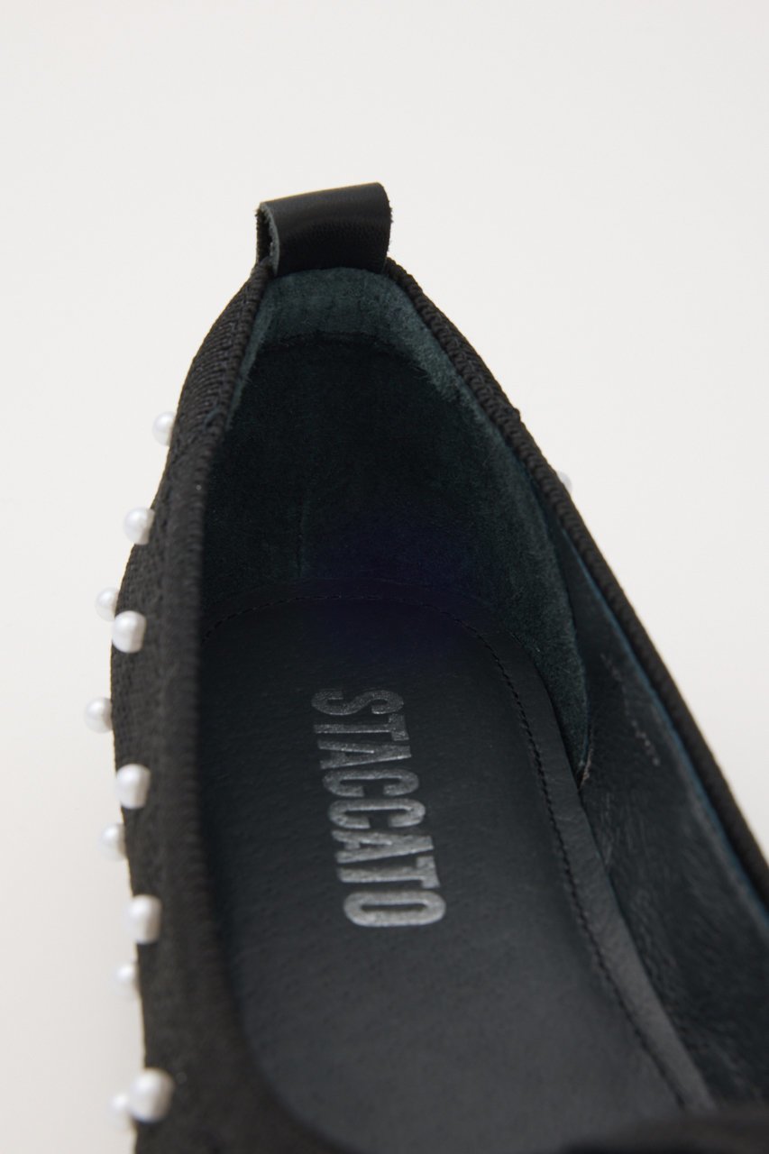 【スタッカート/STACCATO】のマーリーライトバレエシューズ 人気、トレンドファッション・服の通販 founy(ファニー) 　ファッション　Fashion　レディースファッション　Fashion for Women　クッション　Cushion, Throw Pillow　シューズ　Shoes, Footwear　バレエ　Ballet, Ballet Style　パール　Pearl, Pearl Accent　フィット　Fit, Slim Fit　フラット　Flat, Flat Shoes　リボン　Ribbon, Bow　新作・新入荷　New Arrivals / New In　軽量　Lightweight, Ultra Light　other-8|ID: prp329100004865074 ipo3291000000036211299