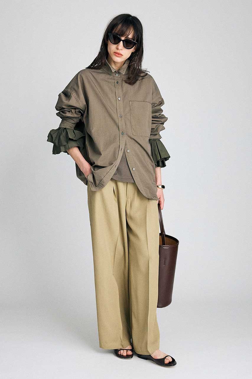 【ブリル/BRILL】のパーフェクトシャツ 人気、トレンドファッション・服の通販 founy(ファニー) 　ファッション　Fashion　レディースファッション　Fashion for Women　トップス・カットソー　Cut & Sew Tops　シャツ・ブラウス・オフィスカジュアル　Elegant Blouses & Button-Ups　2026年　2026　サテン　Satin, Glossy Fabric　スリーブ　Sleeve, Long Sleeve / Short Sleeve　ロング　Long, Long-Length　ワイヤー　Wire, Wired Bra　今季　This Season, Current Season　夏　Summer　定番　Standard, Basic Item　春　Spring　S/S・春夏　SS, Spring/Summer, Warm Season　other-5|ID: prp329100004865081 ipo3291000000036211328