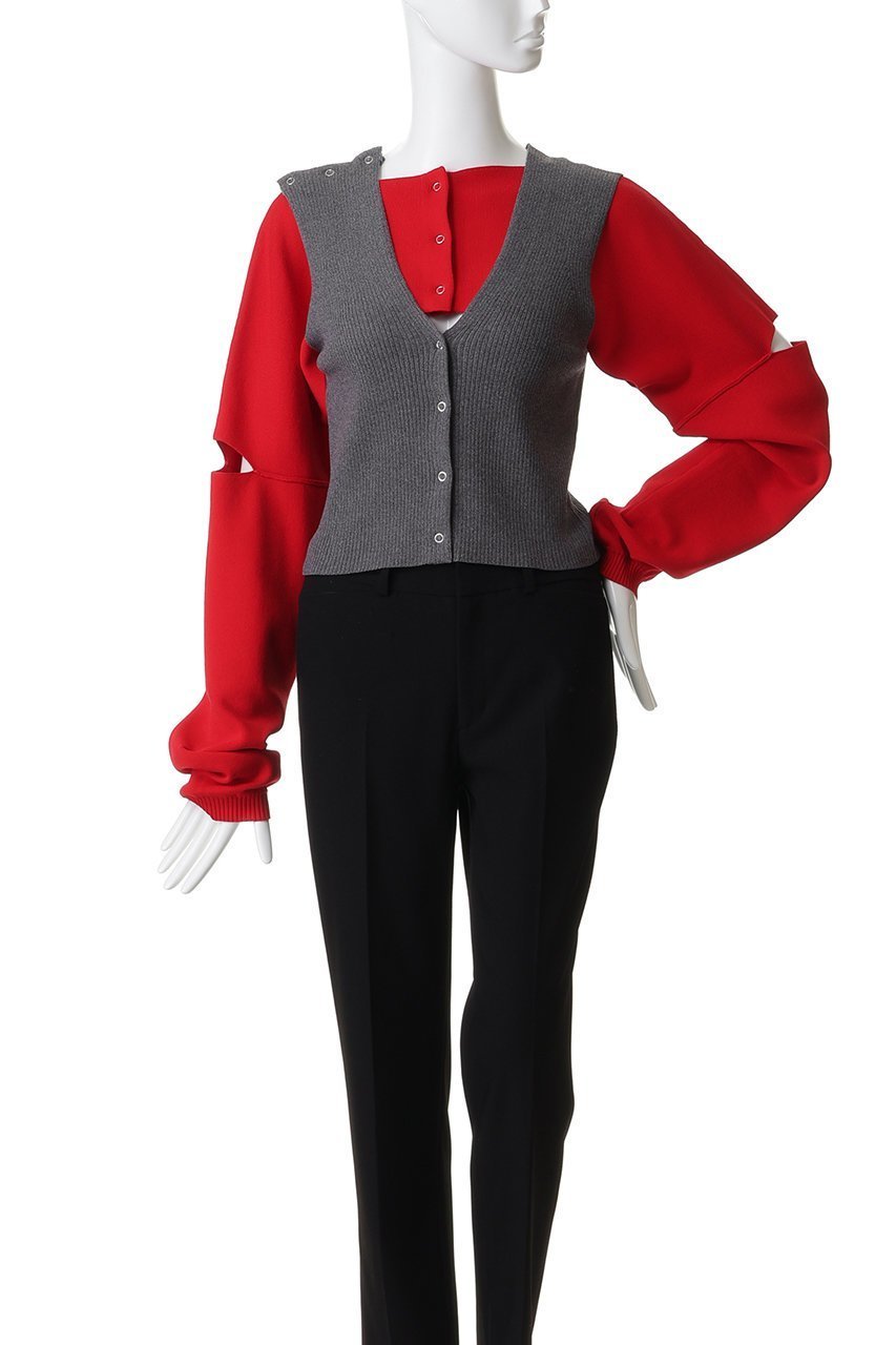 【プランク プロジェクト/PRANK PROJECT】のマルチウェイニット 人気、トレンドファッション・服の通販 founy(ファニー) 　ファッション　Fashion　レディースファッション　Fashion for Women　トップス・カットソー　Cut & Sew Tops　ニット　Knit Tops & Sweaters　カジュアルプルオーバー・ニットトップス　Pullovers & Knit Tops / Casual Pullovers　2026年　2026　アシンメトリー　Asymmetrical Style　ベスト　Vest, Waistcoat　ボレロ　Bolero, Short Cardigan　ロング　Long, Long-Length　夏　Summer　春　Spring　S/S・春夏　SS, Spring/Summer, Warm Season　other-8|ID: prp329100004865083 ipo3291000000036211352