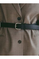 【エトレトウキョウ/ETRE TOKYO】のブラスバックルレザーベルト 人気、トレンドファッション・服の通販 founy(ファニー) ファッション Fashion レディースファッション Fashion for Women バッグ Bags ベルト&ウエストマーク Belts & Waist Accessories ジャケット Jacket, Outerwear スクエア Square, Square Shape バランス Balance, Style Balance フォルム Silhouette, Form ラウンド Round, Round Neck エレガント 上品 Elegant 新作・新入荷 New Arrivals / New In 日本製 Made In Japan |ID:prp329100004865107