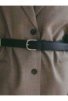 【エトレトウキョウ/ETRE TOKYO】のブラスバックルレザーベルト 人気、トレンドファッション・服の通販 founy(ファニー) ファッション Fashion レディースファッション Fashion for Women バッグ Bags ベルト&ウエストマーク Belts & Waist Accessories ジャケット Jacket, Outerwear スクエア Square, Square Shape バランス Balance, Style Balance フォルム Silhouette, Form ラウンド Round, Round Neck エレガント 上品 Elegant 新作・新入荷 New Arrivals / New In 日本製 Made In Japan thumbnail ブラック|ID: prp329100004865107 ipo3291000000036211494