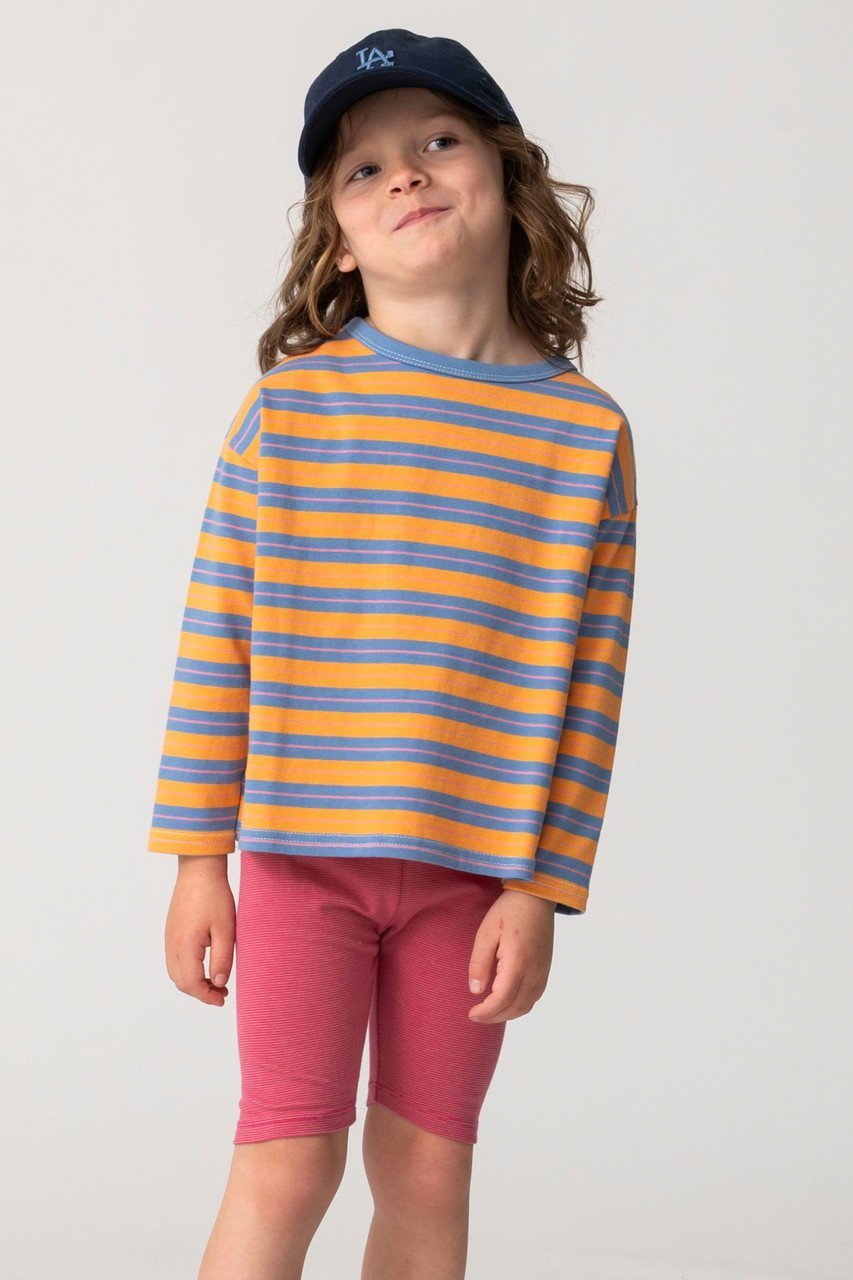 【その他のブランド/Other】の【KIDS】マルチストライプ Tシャツ 人気、トレンドファッション・服の通販 founy(ファニー) ファッション Fashion キッズファッション Fashion for Kids トップス・カットソー Cut & Sew Tops 2026年 2026 ストライプ Stripe, Striped Pattern デニム Denim, Jeans Material ファブリック Fabric, Textile ボーダー Border, Stripe 夏 Summer 春 Spring S/S・春夏 SS, Spring/Summer, Warm Season other-5|ID: prp329100004865113 ipo3291000000036211554