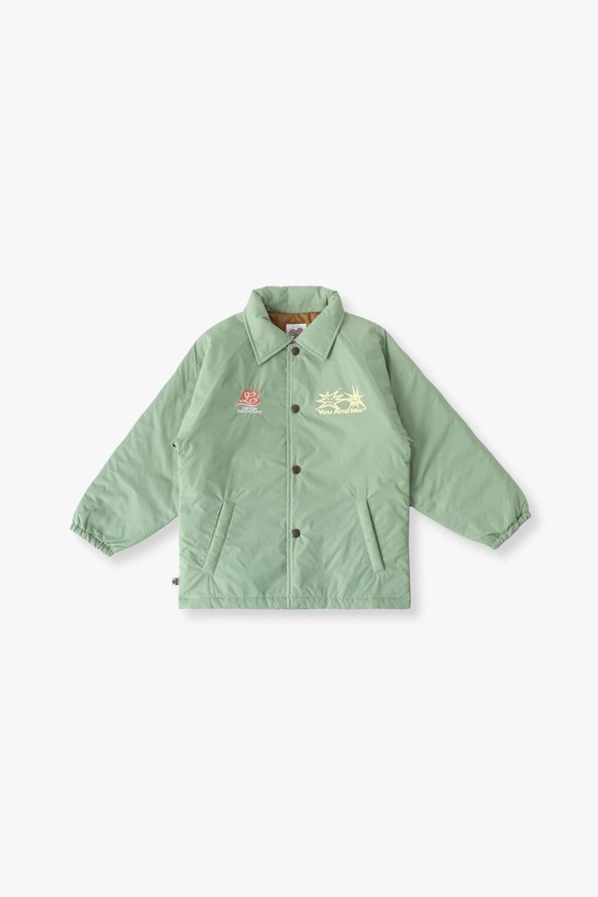 【その他のブランド/Other】の【KIDS】【RH別注】【SAYHELLO LITTLE BROTHE】コーチ ジャケット インテリア・キッズ・メンズ・レディースファッション・服の通販 founy(ファニー) 　ファッション　Fashion　キッズファッション　Fashion for Kids　アウター　Coat Outerwear /Kids　2026年　2026　グラフィック　Graphic, Graphic Design　ジャケット　Jacket, Outerwear　フロント　Front, Front Design　別注　Limited Edition, Custom Order　夏　Summer　定番　Standard, Basic Item　春　Spring　S/S・春夏　SS, Spring/Summer, Warm Season　グリーン|ID: prp329100004865128 ipo3291000000036211647