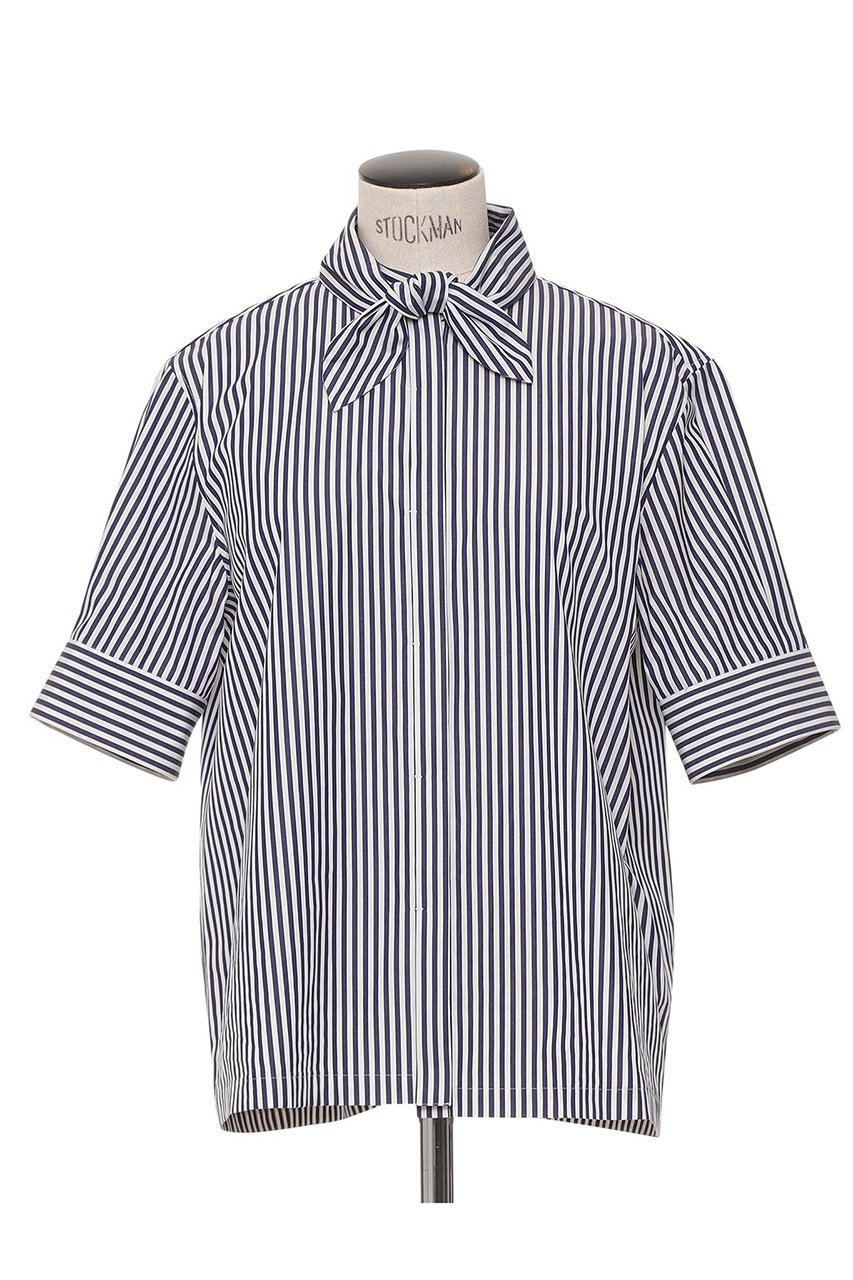 【オブリオ/AUBRIOT】のコットンポプリンシャツ 人気、トレンドファッション・服の通販 founy(ファニー) ファッション Fashion レディースファッション Fashion for Women トップス・カットソー Cut & Sew Tops シャツ・ブラウス・オフィスカジュアル Elegant Blouses & Button-Ups 2026年 2026 クラシック Classic, Timeless Style ショート Short, Short Length スリーブ Sleeve, Long Sleeve / Short Sleeve ボックス Boxy, Box Shape モダン Modern, Contemporary リボン Ribbon, Bow リラックス Relax, Relaxed Fit 半袖 Short Sleeve, Half Sleeve 夏 Summer 定番 Standard, Basic Item 春 Spring S/S・春夏 SS, Spring/Summer, Warm Season other-1|ID: prp329100004865140 ipo3291000000036211717