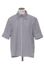 【オブリオ/AUBRIOT】のコットンポプリンシャツ 人気、トレンドファッション・服の通販 founy(ファニー) ファッション Fashion レディースファッション Fashion for Women トップス・カットソー Cut & Sew Tops シャツ・ブラウス・オフィスカジュアル Elegant Blouses & Button-Ups 2026年 2026 クラシック Classic, Timeless Style ショート Short, Short Length スリーブ Sleeve, Long Sleeve / Short Sleeve ボックス Boxy, Box Shape モダン Modern, Contemporary リボン Ribbon, Bow リラックス Relax, Relaxed Fit 半袖 Short Sleeve, Half Sleeve 夏 Summer 定番 Standard, Basic Item 春 Spring S/S・春夏 SS, Spring/Summer, Warm Season thumbnail ブルー|ID: prp329100004865140 ipo3291000000036211719