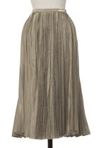 【オブリオ/AUBRIOT】のメタリックツイルプリーツスカート 人気、トレンドファッション・服の通販 founy(ファニー) ファッション Fashion レディースファッション Fashion for Women スカート Skirts プリーツスカート / 上品フェミニンスタイル Pleated Skirts ロングスカート Long Skirts / Maxi & Midi Skirts 2026年 2026 イタリア Italy エレガント 上品 Elegant ジャカード／ジャガード Jacquard, Woven Pattern プリーツ Pleats, Pleated メタル Metal, Metal Parts モダン Modern, Contemporary ラグジュアリー Luxury, Elegant ロング Long, Long-Length 夏 Summer 春 Spring S/S・春夏 SS, Spring/Summer, Warm Season thumbnail ゴールド|ID: prp329100004865144 ipo3291000000036211750