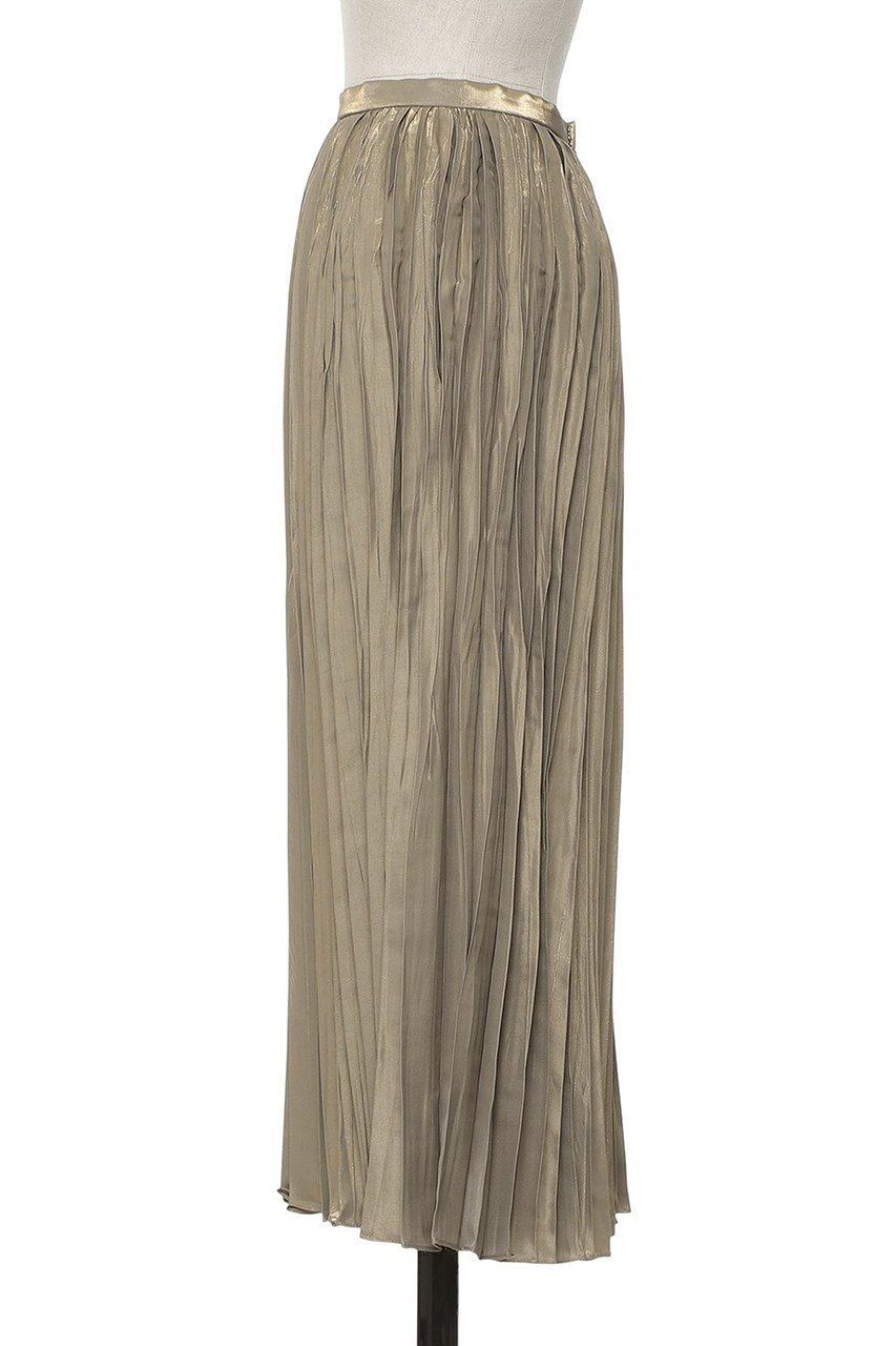 【オブリオ/AUBRIOT】のメタリックツイルプリーツスカート 人気、トレンドファッション・服の通販 founy(ファニー) 　ファッション　Fashion　レディースファッション　Fashion for Women　スカート　Skirts　プリーツスカート / 上品フェミニンスタイル　Pleated Skirts　ロングスカート　Long Skirts / Maxi & Midi Skirts　2026年　2026　イタリア　Italy　エレガント 上品　Elegant　ジャカード／ジャガード　Jacquard, Woven Pattern　プリーツ　Pleats, Pleated　メタル　Metal, Metal Parts　モダン　Modern, Contemporary　ラグジュアリー　Luxury, Elegant　ロング　Long, Long-Length　夏　Summer　春　Spring　S/S・春夏　SS, Spring/Summer, Warm Season　other-2|ID: prp329100004865144 ipo3291000000036211752