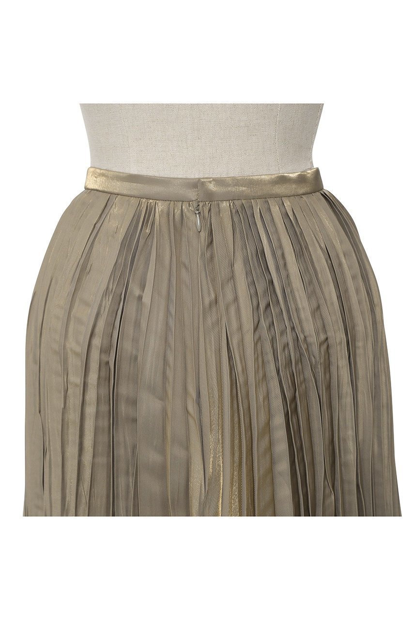 【オブリオ/AUBRIOT】のメタリックツイルプリーツスカート 人気、トレンドファッション・服の通販 founy(ファニー) 　ファッション　Fashion　レディースファッション　Fashion for Women　スカート　Skirts　プリーツスカート / 上品フェミニンスタイル　Pleated Skirts　ロングスカート　Long Skirts / Maxi & Midi Skirts　2026年　2026　イタリア　Italy　エレガント 上品　Elegant　ジャカード／ジャガード　Jacquard, Woven Pattern　プリーツ　Pleats, Pleated　メタル　Metal, Metal Parts　モダン　Modern, Contemporary　ラグジュアリー　Luxury, Elegant　ロング　Long, Long-Length　夏　Summer　春　Spring　S/S・春夏　SS, Spring/Summer, Warm Season　other-5|ID: prp329100004865144 ipo3291000000036211757