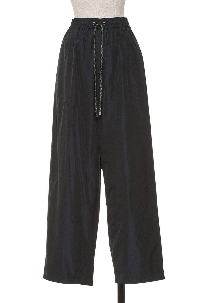 【オブリオ/AUBRIOT】のマイクロシルクトラックパンツ インテリア・キッズ・メンズ・レディースファッション・服の通販 founy(ファニー) 　ファッション　Fashion　レディースファッション　Fashion for Women　パンツ　Pants & Trousers　2026年　2026　イタリア　Italy　シルク　Silk, 100% Silk　シンプル　Simple, Minimal　スポーティ　Sporty, Casual Athletic　タフタ　Taffeta, Structured Fabric　ドローコード　Drawcord, Drawstring Cord　リラックス　Relax, Relaxed Fit　夏　Summer　春　Spring　S/S・春夏　SS, Spring/Summer, Warm Season　ネイビー|ID: prp329100004865146 ipo3291000000036211768