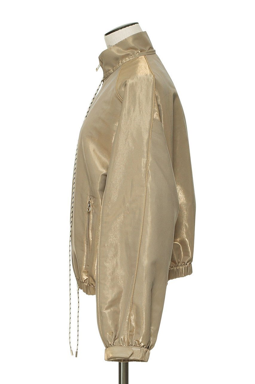 【オブリオ/AUBRIOT】のメタリックツイルトラックジャケット 人気、トレンドファッション・服の通販 founy(ファニー) 　ファッション　Fashion　レディースファッション　Fashion for Women　アウター　Coat / Outerwear Collection　レディースジャケット・軽アウター　Jackets　2026年　2026　イタリア　Italy　クロップド　Cropped, Short Length　ジャカード／ジャガード　Jacquard, Woven Pattern　ジャケット　Jacket, Outerwear　スポーティ　Sporty, Casual Athletic　ドローコード　Drawcord, Drawstring Cord　バランス　Balance, Style Balance　ラグジュアリー　Luxury, Elegant　夏　Summer　春　Spring　S/S・春夏　SS, Spring/Summer, Warm Season　other-2|ID: prp329100004865152 ipo3291000000036211822