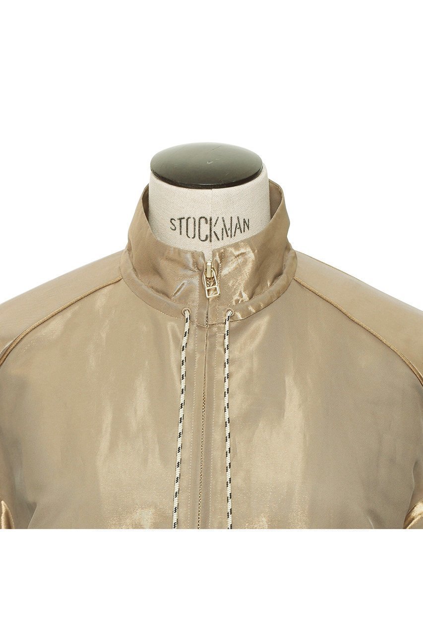 【オブリオ/AUBRIOT】のメタリックツイルトラックジャケット 人気、トレンドファッション・服の通販 founy(ファニー) 　ファッション　Fashion　レディースファッション　Fashion for Women　アウター　Coat / Outerwear Collection　レディースジャケット・軽アウター　Jackets　2026年　2026　イタリア　Italy　クロップド　Cropped, Short Length　ジャカード／ジャガード　Jacquard, Woven Pattern　ジャケット　Jacket, Outerwear　スポーティ　Sporty, Casual Athletic　ドローコード　Drawcord, Drawstring Cord　バランス　Balance, Style Balance　ラグジュアリー　Luxury, Elegant　夏　Summer　春　Spring　S/S・春夏　SS, Spring/Summer, Warm Season　other-4|ID: prp329100004865152 ipo3291000000036211825