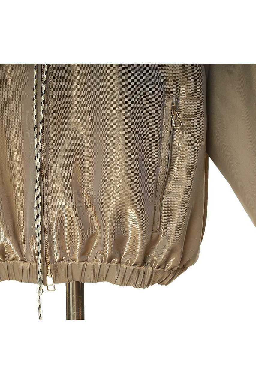 【オブリオ/AUBRIOT】のメタリックツイルトラックジャケット 人気、トレンドファッション・服の通販 founy(ファニー) 　ファッション　Fashion　レディースファッション　Fashion for Women　アウター　Coat / Outerwear Collection　レディースジャケット・軽アウター　Jackets　2026年　2026　イタリア　Italy　クロップド　Cropped, Short Length　ジャカード／ジャガード　Jacquard, Woven Pattern　ジャケット　Jacket, Outerwear　スポーティ　Sporty, Casual Athletic　ドローコード　Drawcord, Drawstring Cord　バランス　Balance, Style Balance　ラグジュアリー　Luxury, Elegant　夏　Summer　春　Spring　S/S・春夏　SS, Spring/Summer, Warm Season　other-5|ID: prp329100004865152 ipo3291000000036211827