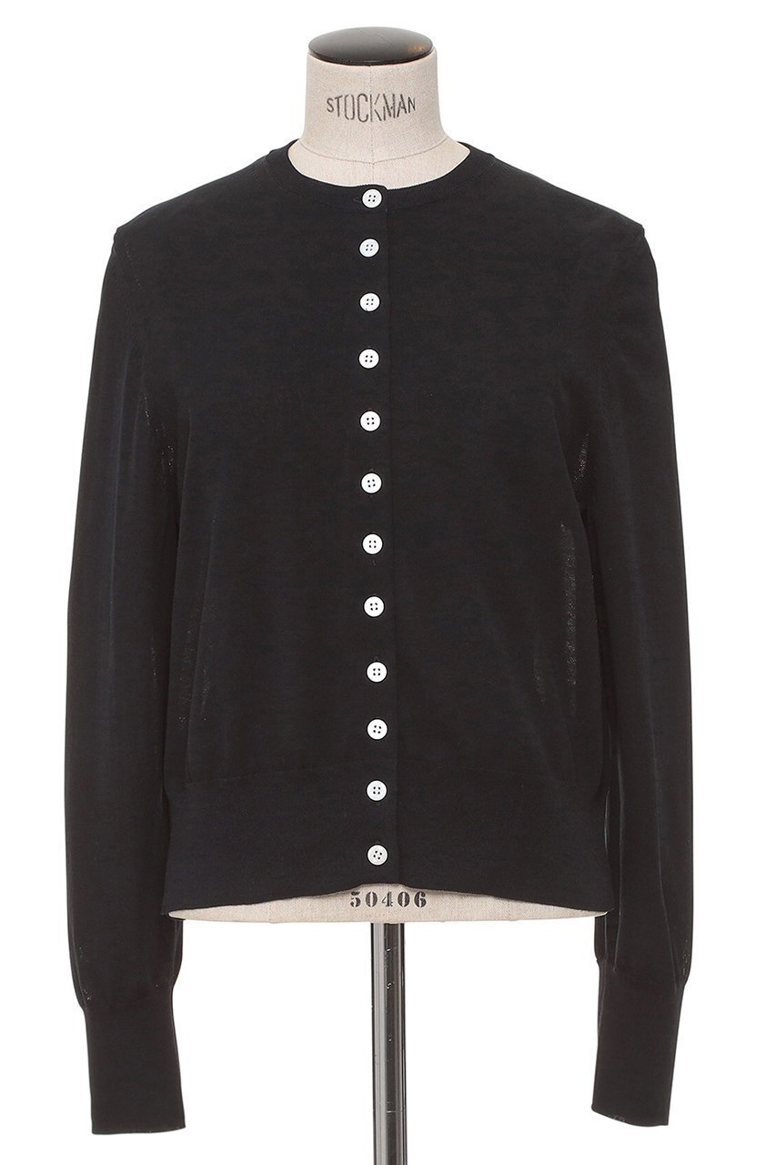 【オブリオ/AUBRIOT】のアイスファインコットンクルーネックカーディガン 人気、トレンドファッション・服の通販 founy(ファニー) 　ファッション　Fashion　レディースファッション　Fashion for Women　トップス・カットソー　Cut & Sew Tops　ニット　Knit Tops & Sweaters　カーディガン・羽織り　Layered Style Cardigans　2026年　2026　カーディガン　Cardigan, Knitwear　クラシック　Classic, Timeless Style　シンプル　Simple, Minimal　ベーシック　Basic, Essential　エレガント 上品　Elegant　夏　Summer　春　Spring　S/S・春夏　SS, Spring/Summer, Warm Season　 other-1|ID: prp329100004865161 ipo3291000000036211892