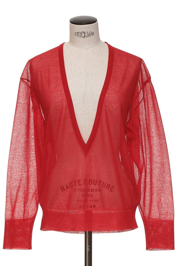 【オブリオ/AUBRIOT】のロージーコットンエステルVネックニット インテリア・キッズ・メンズ・レディースファッション・服の通販 founy(ファニー) https://founy.com/ ファッション Fashion レディースファッション Fashion for Women トップス・カットソー Cut & Sew Tops ニット Knit Tops & Sweaters カジュアルプルオーバー・ニットトップス Pullovers & Knit Tops / Casual Pullovers Vネックトップス V-Neck Tops / V-Cut Neckline Shirts 2026年 2026 フォルム Silhouette, Form ボーダー Border, Stripe モダン Modern, Contemporary 夏 Summer 春 Spring S/S・春夏 SS, Spring/Summer, Warm Season |ID: prp329100004865163 ipo3291000000036211904