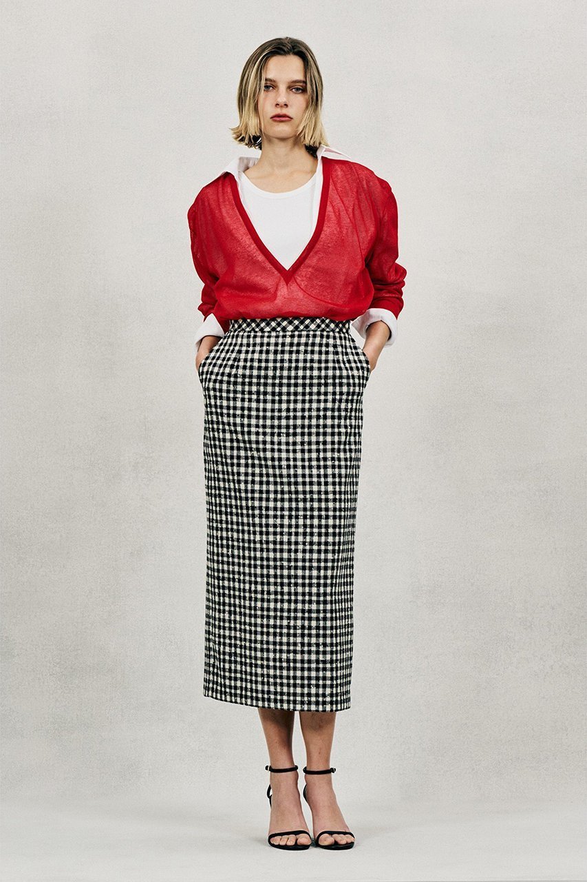 【オブリオ/AUBRIOT】のロージーコットンエステルVネックニット 人気、トレンドファッション・服の通販 founy(ファニー) ファッション Fashion レディースファッション Fashion for Women トップス・カットソー Cut & Sew Tops ニット Knit Tops & Sweaters カジュアルプルオーバー・ニットトップス Pullovers & Knit Tops / Casual Pullovers Vネックトップス V-Neck Tops / V-Cut Neckline Shirts フォルム Silhouette, Form ボーダー Border, Stripe モダン Modern, Contemporary other-8|ID: prp329100004865163 ipo3291000000036211916