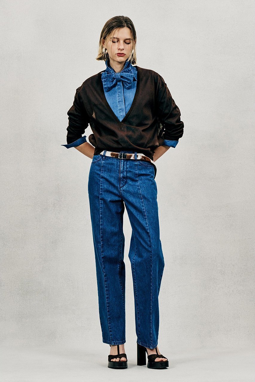 【オブリオ/AUBRIOT】のロージーコットンエステルVネックニット インテリア・キッズ・メンズ・レディースファッション・服の通販 founy(ファニー) ファッション Fashion レディースファッション Fashion for Women トップス・カットソー Cut & Sew Tops ニット Knit Tops & Sweaters カジュアルプルオーバー・ニットトップス Pullovers & Knit Tops / Casual Pullovers Vネックトップス V-Neck Tops / V-Cut Neckline Shirts フォルム Silhouette, Form ボーダー Border, Stripe モダン Modern, Contemporary ブラウン|ID: prp329100004865163 ipo3291000000036622560