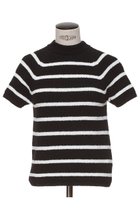 【オブリオ/AUBRIOT】のリーフコットンナイロンプルオーバーニット ブラック2|ID: prp329100004865165 ipo3291000000036211921