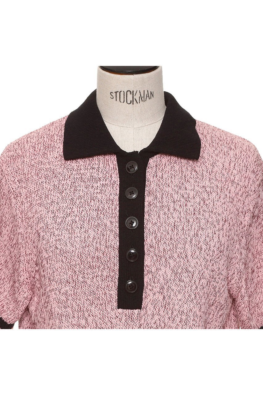 【オブリオ/AUBRIOT】のツイストコットンモクポロセーター 人気、トレンドファッション・服の通販 founy(ファニー) 　ファッション　Fashion　レディースファッション　Fashion for Women　トップス・カットソー　Cut & Sew Tops　ニット　Knit Tops & Sweaters　カジュアルプルオーバー・ニットトップス　Pullovers & Knit Tops / Casual Pullovers　2026年　2026　イレギュラー　Irregular Design　クラシック　Classic, Timeless Style　セーター　Sweater, Knitwear　モダン　Modern, Contemporary　夏　Summer　春　Spring　S/S・春夏　SS, Spring/Summer, Warm Season　other-4|ID: prp329100004865168 ipo3291000000036211946