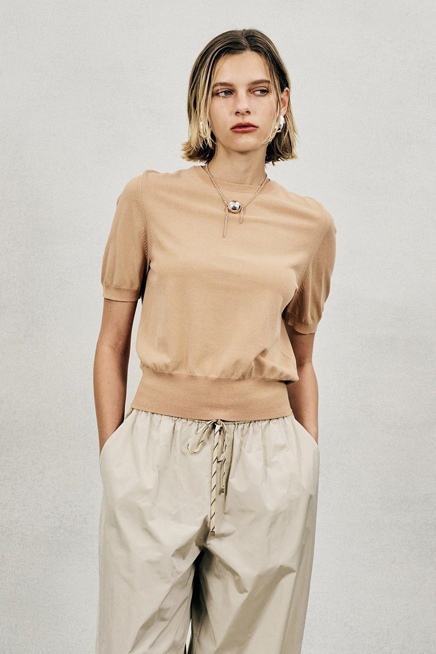 【オブリオ/AUBRIOT】のアイスファインコットンショートスリーブセーター 人気、トレンドファッション・服の通販 founy(ファニー) ファッション Fashion レディースファッション Fashion for Women トップス・カットソー Cut & Sew Tops ニット Knit Tops & Sweaters カジュアルプルオーバー・ニットトップス Pullovers & Knit Tops / Casual Pullovers 2026年 2026 おすすめ Recommended / Our Picks アンサンブル Ensemble Set カーディガン Cardigan, Knitwear クラシック Classic, Timeless Style 夏 Summer 春 Spring S/S・春夏 SS, Spring/Summer, Warm Season other-5|ID: prp329100004865170 ipo3291000000036211964