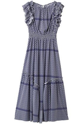 【コルコバード/CORCOVADO】のジャージーラッフルショルダードレス 人気、トレンドファッション・服の通販 founy(ファニー) ファッション Fashion レディースファッション Fashion for Women ワンピース Dresses フォーマル・パーティードレス・結婚式用ドレス Elegant & Casual Dresses チュニック Tunic Tops & Dresses おすすめ Recommended / Our Picks アシンメトリー Asymmetrical Style イレギュラー Irregular Design チュニック Tunic, Long Top パーティ Party, Party Style フィット Fit, Slim Fit フェミニン Feminine, Girly フレア Flare, Flared プリント Print, Printed Pattern リゾート Resort, Vacation Style 夏 Summer 新作・新入荷 New Arrivals / New In 春 Spring S/S・春夏 SS, Spring/Summer, Warm Season |ID:prp329100004865188