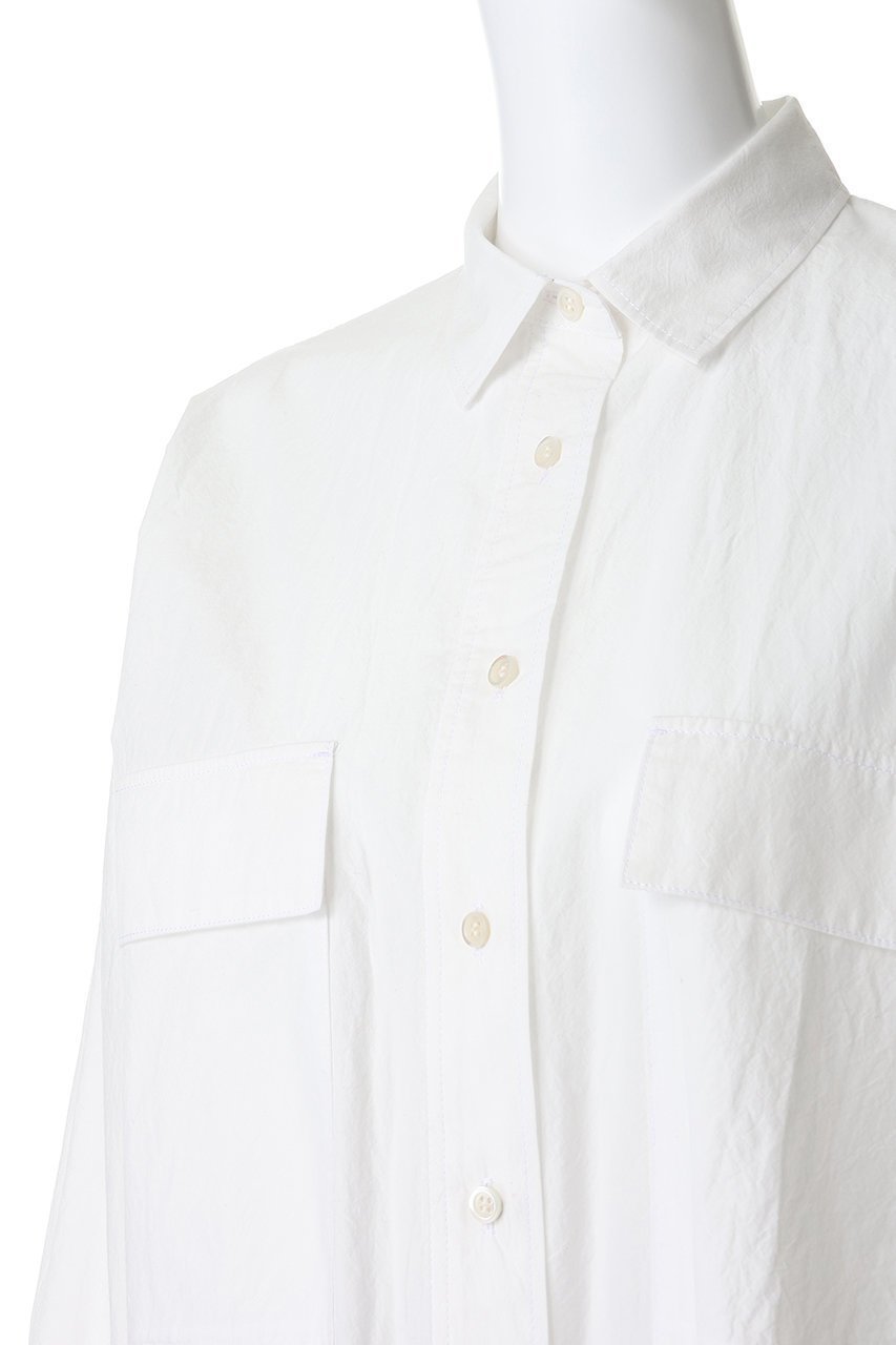 【サクラ/SACRA】のハイカウントコットンタンブラーシャツ 人気、トレンドファッション・服の通販 founy(ファニー) 　ファッション　Fashion　レディースファッション　Fashion for Women　トップス・カットソー　Cut & Sew Tops　シャツ・ブラウス・オフィスカジュアル　Elegant Blouses & Button-Ups　2026年　2026　イタリア　Italy　スリーブ　Sleeve, Long Sleeve / Short Sleeve　ロング　Long, Long-Length　ワッシャー　Washer, Crinkled Finish　夏　Summer　春　Spring　S/S・春夏　SS, Spring/Summer, Warm Season　other-5|ID: prp329100004865197 ipo3291000000036212112