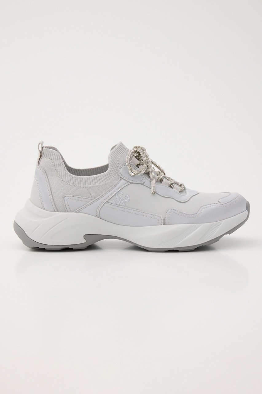 【スタッカート/STACCATO】のドルチェライトドールスニーカー 人気、トレンドファッション・服の通販 founy(ファニー) 　ファッション　Fashion　レディースファッション　Fashion for Women　コンビ　Combo, Combination Style　サテン　Satin, Glossy Fabric　スニーカー　Sneakers, Trainers　スポーティ　Sporty, Casual Athletic　リボン　Ribbon, Bow　レース　Lace, Lace Fabric　人気　Popular, Best Seller　再入荷　Restock / Back in Stock　軽量　Lightweight, Ultra Light　other-3|ID: prp329100004865208 ipo3291000000036212190