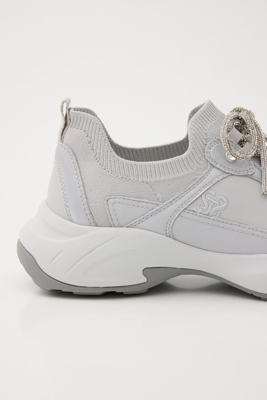 【スタッカート/STACCATO】のドルチェライトドールスニーカー 人気、トレンドファッション・服の通販 founy(ファニー) 　ファッション　Fashion　レディースファッション　Fashion for Women　コンビ　Combo, Combination Style　サテン　Satin, Glossy Fabric　スニーカー　Sneakers, Trainers　スポーティ　Sporty, Casual Athletic　リボン　Ribbon, Bow　レース　Lace, Lace Fabric　人気　Popular, Best Seller　再入荷　Restock / Back in Stock　軽量　Lightweight, Ultra Light　other-5|ID: prp329100004865208 ipo3291000000036212192