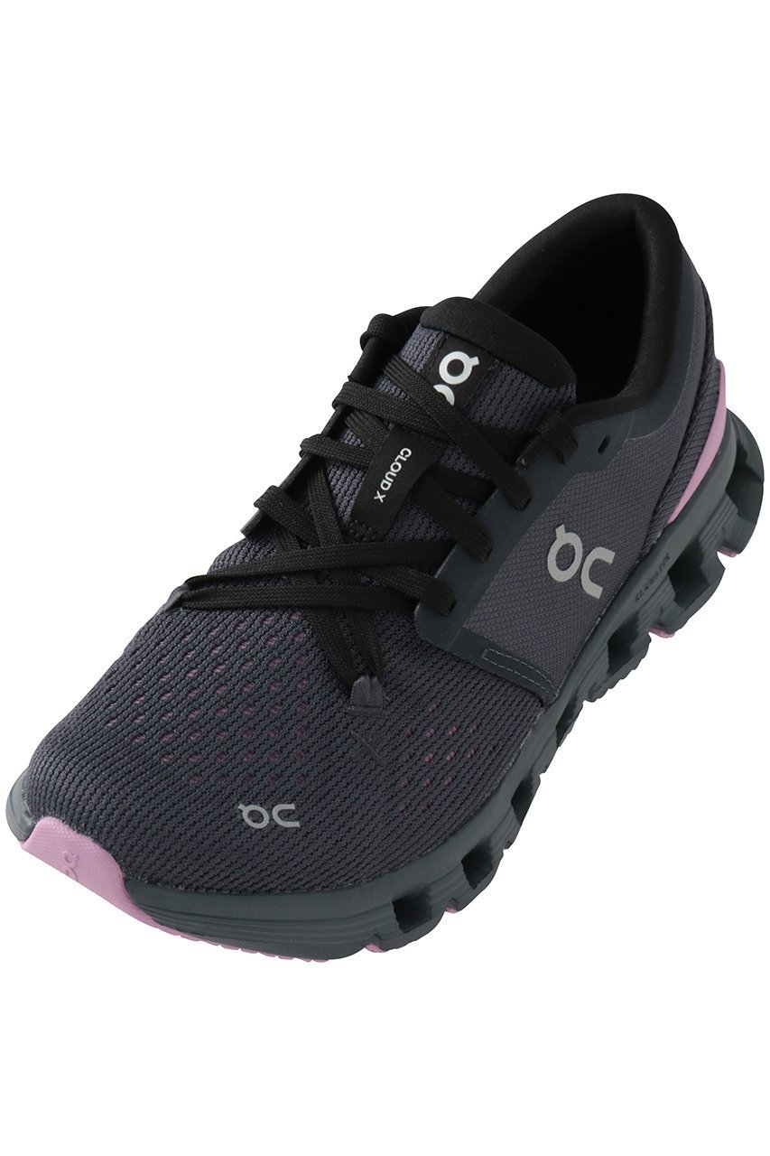 【オン/On】のCloud X 4 スニーカー インテリア・キッズ・メンズ・レディースファッション・服の通販 founy(ファニー) 　ファッション　Fashion　レディースファッション　Fashion for Women　スニーカー　Sneakers, Trainers　フィット　Fit, Slim Fit　メッシュ　Mesh, Net Fabric　レース　Lace, Lace Fabric　ワーク　Workwear, Utility Style　新作・新入荷　New Arrivals / New In　ネイビー/サクラ|ID: prp329100004865246 ipo3291000000036212495