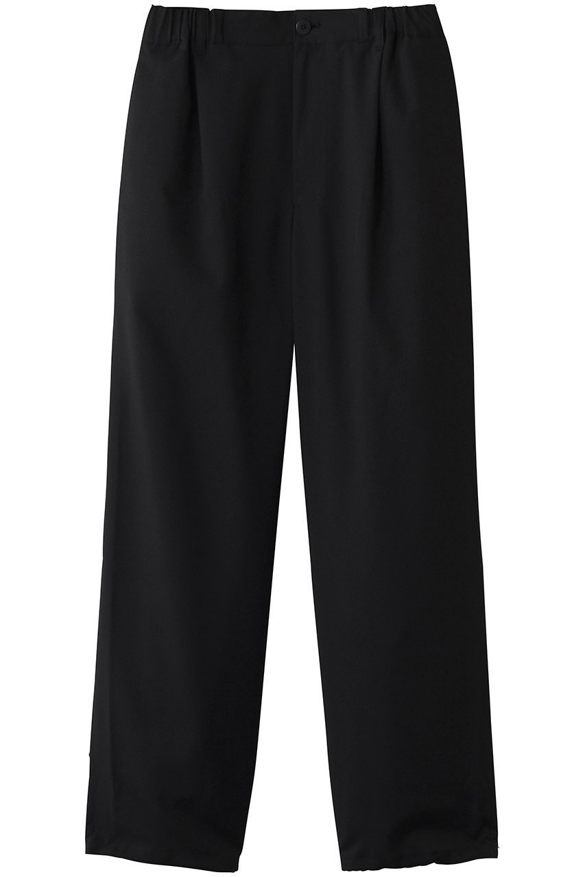 【エビコン/EVCON】の【UNISEX】1TUCK EASY SLACKS インテリア・キッズ・メンズ・レディースファッション・服の通販 founy(ファニー) 　ファッション　Fashion　レディースファッション　Fashion for Women　パンツ　Pants & Trousers　2026年　2026　ユニセックス　Unisex, Genderless　カットソー　Cut and Sewn Top　スラックス　Slacks, Dress Pants　夏　Summer　春　Spring　S/S・春夏　SS, Spring/Summer, Warm Season　BLACK|ID: prp329100004865249 ipo3291000000036212519