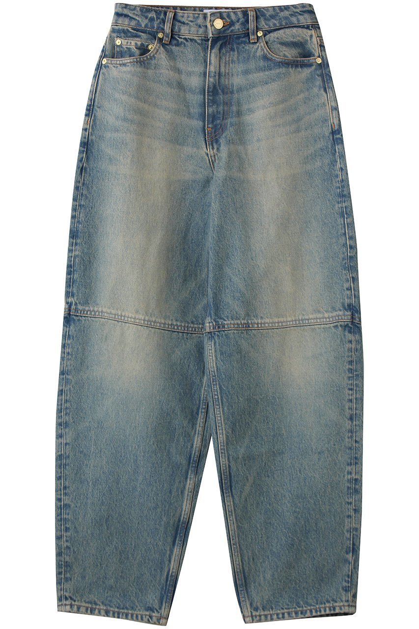 【ガニー/GANNI】のEssentials Stary ティント リジッド デニムパンツ インテリア・キッズ・メンズ・レディースファッション・服の通販 founy(ファニー) 　ファッション　Fashion　レディースファッション　Fashion for Women　パンツ　Pants & Trousers　デニムパンツ・ジーンズ・美脚デニム　Denim Jeans & Pants　2026年　2026　アンクル　Ankle-Length Design　カットソー　Cut and Sewn Top　シンプル　Simple, Minimal　ストレッチ　Stretch, Stretchy Fabric　タートルネック　Turtleneck, High Neck　デニム　Denim, Jeans Material　バランス　Balance, Style Balance　ビンテージ　Vintage, Retro Style　夏　Summer　春　Spring　S/S・春夏　SS, Spring/Summer, Warm Season　ミッドブルーヴィンテージ|ID: prp329100004865250 ipo3291000000036212527